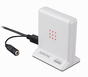 USB AM/FMラジオをパソコンに接続